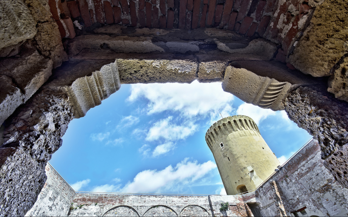 Fortezza Vecchia di Livorno - Mastio visto da Torre quadrata